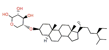 24-Ethylcholestane-3b-ol 3-O-b-D-xylopyranoside